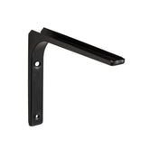 Modern 20 x 25cm Shelf Bracket 25kg - Black